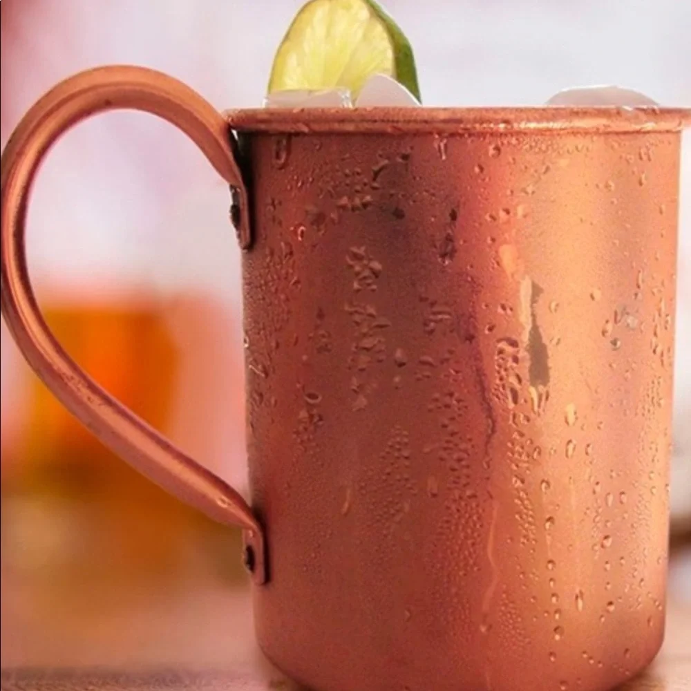 * Pair of Moscow Mule 100% Copper Mugs - Picture 1 of 3